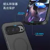 Funda Magnética para Teléfono Google Pixel 10 Compatible con Amazon Transfronteriza 9Pro Cubierta Protectora Mate Tipo Piel Dos en Uno
