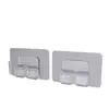 Estante de Baño sin Taladro Gancho Adhesivo, Pinza Transparente, Sujetador sin Rastro, Accesorios de Gancho de Garra, Venta Directa de Fábrica