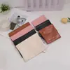 Bolsa de metralla de PU bolsa de almacenamiento de cierre automático bolsa para guardar cable de datos audífonos mini portátil boca sobre rojo monedero