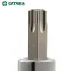 Socket de Destornillador en Forma de Flor Shida Zhongfei 10mm Llave de Impacto Punta de Socket con Agujero Central Spline Tipo T Herramienta de Destornillador de 6 Ángulos