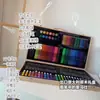 Temporada de Volta às Aulas Caixa de Madeira 180 Pincel Conjunto Caneta Aquarela Caixa de Presente Infantil Materiais de Pintura Crayon de Escritório Pastel a Óleo