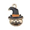 1 Halloween Gota de Aceite Aleación Colgante Divertido Accesorios para el Cabello Pulsera Collar DIY Accesorios para Aretes Fantasma Calabaza