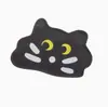 Nuevo imán de nevera con ilustración de gato lindo, decoración creativa de casa de dibujos animados acrílicos, regalo para amigos