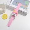 Pulsera de peluche de dibujos animados para niños, decoración creativa, accesorios para el cabello, regalos de boda