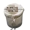 Filtro de Gaze Tecido de Algodão para Uso Doméstico Pano de Areia Bolsa Grande Filtro de Tofu Vinho Leite de Soja Bolsa Filtro Ultra Fina