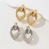 Pendientes de Alta Gama Transfronterizos Europeos y Americanos para Mujer, Aguja de Plata S925, Accesorios de Oreja Versátiles de Lujo Ligero, Pendientes de Venta Caliente en Yiwu al por Mayor y al por Menor