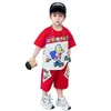 Traje de Verano de Dibujos Animados para Niños Ultraman de Manga Corta 2026 Nuevo Estilo Luminoso para Niño Traje de Dos Piezas de Verano de Moda