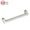 Clavo de Titanio F136 de Doble Punta en Ángulo Recto con Rosca Interna, Perforación Corporal Implatable para Clavícula, Joyería para Piercing