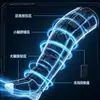 Novo massageador de pernas transfronteiriço 2026, apresentando botas de massagem por ondas de ar para coxas, panturrilhas e solas dos pés, com 3 níveis de intensidade