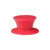 Mango de Silicona para Tapa de Olla, Perilla Superior de Acero Inoxidable, Mango de Madera Maciza Aislante al Calor para Tapa de Olla, Perilla Superior de Tapa de Olla, Mango de Olla, Accesorios de Cocina