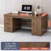 Escritorio de oficina, escritorio de computadora para el hogar, moderno y sencillo, con cajón, mesa y silla de oficina, escritorio combinado, mesa individual, banco de trabajo