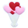 Ventas Directas de Fábrica Encantos para Zapatos Croc Día de San Valentín Material de Goma Blanda de PVC Clips para Zapatos DIY Sensación de Alta Gama Accesorios para Zapatos Croc