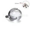 Piercing de aleación de titanio F136 Cabezal de repuesto para piercing Corporal Stud de Zirconia de Tres Puntas para Oreja Hueso Lengua Labio Cabezal de repuesto para piercing Corporal