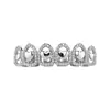 Accesorios Dentales de Moda con Forma de Corazón Hueco Dorado tipo Espejo Transfronterizo para Mujeres, Adornos Dentales Versátiles para el Carnaval de Navidad de Amazon