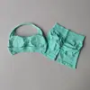 Conjunto de Top e Shorts de Yoga Mais Vendido em 2026 para Pilates, Fitness e Ciclismo, Suporta Personalização ODM/OEM