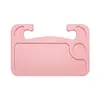 Mesa de Comedor Multifuncional para Volante de Coche, Soporte para Laptop, Bandeja de Comida para Coche, Ranura para Tableta, Portavasos Doble para Condimentos, Material de PC Duradero