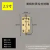 Bisagras Amarillas de Apertura y Cierre Planas para Puertas de Gabinete, Bisagras Pequeñas para Cajas de Estilo Chino, Bisagras de Mariposa abatibles