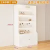 Vitrina de cosméticos, vitrina de uñas para salón de belleza, estante de productos para el cuidado de la piel con puerta de cristal, estante de múltiples niveles