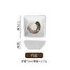 Plato de Salsa Condimento para Sushi Transfronterizo Japonés Plato Pequeño de Rejillas Cuadradas para Bocadillos Olla Caliente Plato Negro Comercial para Sumergir Exportación