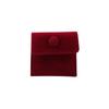 Bolsa de franela con broche, bolsa de terciopelo delicado engrosado para joyería, bolsa para guardar joyas para aretes, collares, bolsa para aretes al por mayor