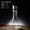 Decantador de Cristal Europeo para Hogar con Asa Sin Plomo Dispensador de Vino Tinto en Forma de U Varios Juego de Frascos Venta al por Mayor