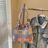 Bolso Grande Casual para Mujer 2025 Nueva Moda Bolso de Tela Bolso de Hombro Bolso Tote de Gran Capacidad Clase Viaje Diario Bolso Cruzado
