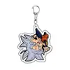 Acrílico Dragon Ball Son Goku Almuerzo Super Saiyajin Trompeta Mágica Vegeta No. 18 Llaveros de Beerus