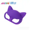 Venda Direta da Fábrica máscara de olho facial de gato fluorescente monocromática plástico pvc alta qualidade fornecimento festival festa baile fantasia máscara de olho
