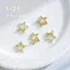 Serie de Accesorios para Uñas Transfronterizos Super Brillantes Huecos de Aleación Incrustados con Diamantes Colgantes de Estrella Rhinestones para Uñas DIY Artículo Caliente Transfronterizo