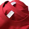 Camiseta de Manga Corta 100% Algodón Puro 320g para Hombres y Mujeres, Camiseta Básica de Manga Media Estilo Americano de Verano, Camiseta Pesada 100% Algodón Puro 320g