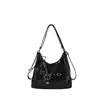 Bolsa de Gran Capacidad para Mujer 2026 Nuevo Otoño Retro Versátil Lujo Ligero Bolso de Hombro Mochila Cruzada Multifuncional