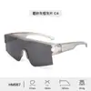 Gafas TR90 nuevas de fábrica para hombre, gafas de sol de alta gama a la moda, gafas de sol de alta gama con espejo de doble propósito para mujer, venta al por mayor