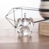 Figura de elefante de cerámica vidriada de colores con trompa larga, adecuada para decoración de sala de estar, regalos para niños y artesanías de cristal transfronterizas