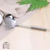 Venta al por mayor de utensilios de cocina de acero inoxidable juego de ocho piezas espátula colador grande espátula de cocina anti-quemaduras tenedor para carne cuchara mezcladora de mango largo