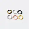 Suministro puntual hebilla de anillo redondo de aleación hebilla de resorte accesorios de hardware para bolsa de bricolaje ropa materiales para equipaje