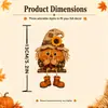 Chapéu de Bruxa Halloween Amazon Enfeites de Madeira para Desktop Decoração de Atmosfera de Cena do Festival dos Fantasmas