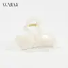 Wjia Nuevo Estilo Coreano Pinza para el Cabello de Lazo con Purpurina Fina Pinza de Tiburón Versátil Pinza para Cola de Caballo Accesorios para el Cabello Pinza para el Cabello