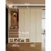 Zapatero para Uso Doméstico, Gabinete de Almacenamiento Integrado Montado en Pared para Entrada, Gabinete Divisor de Vestíbulo Personalizable