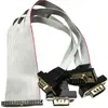 Cable de Puerto Serie para Computadora de Control Industrial Placa Base Cable Com de Pines Db9 de 1 a 4 40P a Puerto Com Com de 4 Puertos Ide (Paso 2.0)