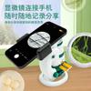 Microscopio Portátil Xueyouma Set 3 en 1 Fuente de Luz Dual Juguete de Muestra Kit de Experimento de Ciencia y Física para Niños
