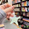 Llavero de estrella de mar acrílica edición limitada de verano colgante de océano accesorio de bolsa asequible para estudiantes decoración pequeña fresca regalo