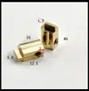 Postes de Cobre para Cableado, Postes de Cableado para Interruptores, Cuadrados de Cobre, Postes de Cableado para Placas de Circuito Impreso, Pines en Forma de Herradura, Cuadrados de Cobre Niquelado