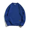 Talla Europea Otoño e Invierno Nuevo Exportación Delgado Cuello Redondo Manga Larga Cuadrado a Cuadros Personalizado Estilo Europeo y Americano Casual Camiseta Base para Hombre