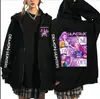 K-Pop Solo Chicos Cazadores de Demonios 2025 Película Sudadera con Cierre para Hombre W