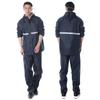 Venta al por mayor de fábrica impermeable reflectante para adultos moda exterior para andar en ciclomotor impermeable dividido impermeable prevención de tormentas