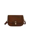 2026 moda retrô nicho grande capacidade novo cor sólida simples texturizado casual transversal ombro pequeno quadrado bolsa feminina