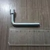 Llave de vaso tipo L, llave de tuercas de rueda de coche de acero al carbono, herramienta universal para vehículos, vaso para reparación de neumáticos de automóvil