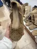Sapatilhas de ballet femininas 2026, estilosas outono novo Mary Jane retrô casual versátil poá rasas sapatos de um só