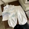 Traje de Verano para Niño Estilo Chino Hanfu Diario Usable Delgado 2025 Nuevo Elegante para Niños Verano Sin Mangas Estilo Nuevo Chino