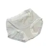 Saia Xiaolan U015 Tencel Austríaco Feminina Cintura Média Sem Costura Amiga da Pele Respirável Alta Elasticidade Molda o Quadril Calcinha Triângulo para Meninas